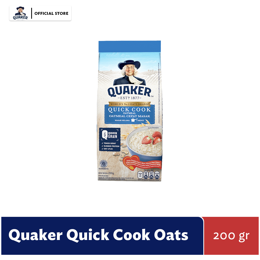Quaker Quick Cook Oats 200gr