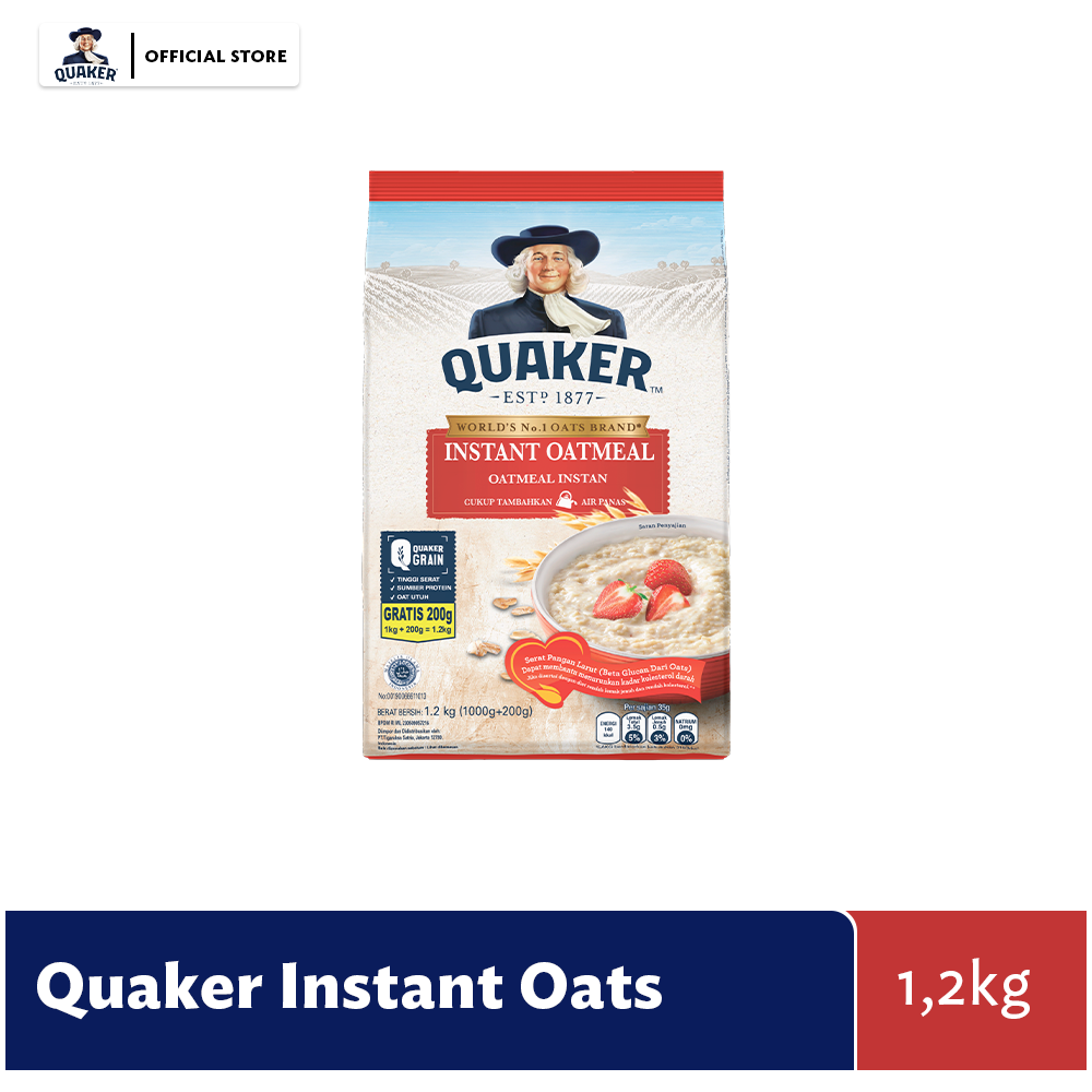 Quaker Instant Oats 1200 gr